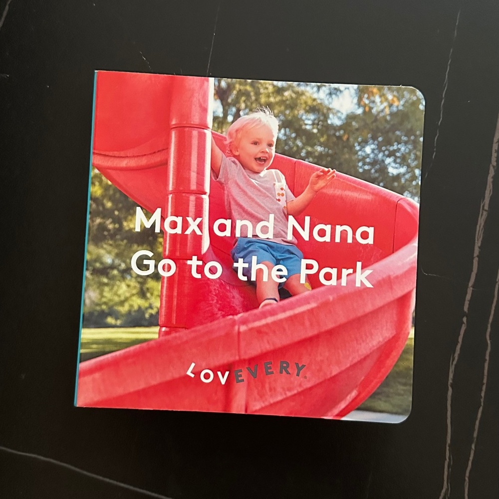 COPY - Lovevery max and nana go to the park Book